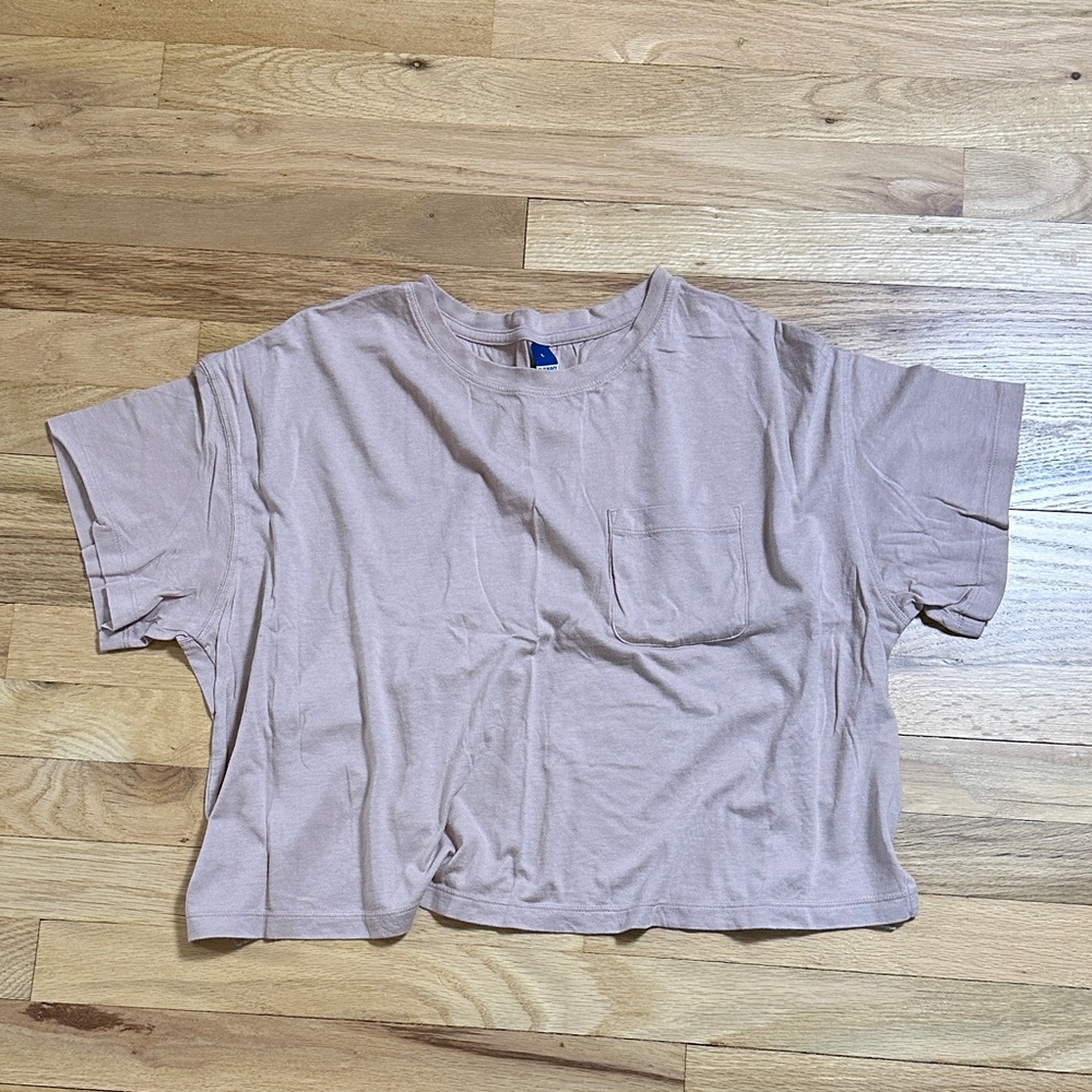 Old Navy Blush Boxy Tee